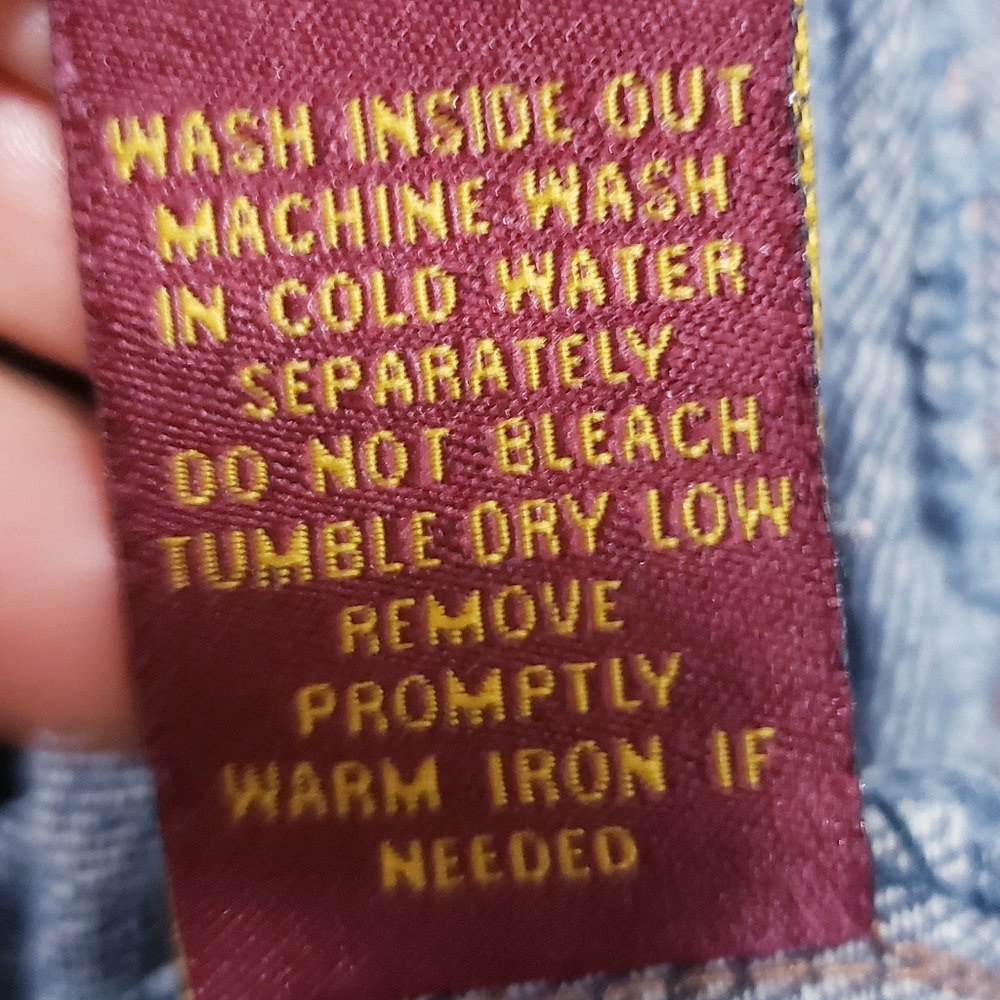 Highway Jean's denim crop jacket size S - Picture 6 of 8